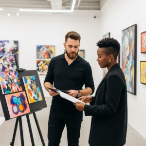how to get your art noticed by galleries