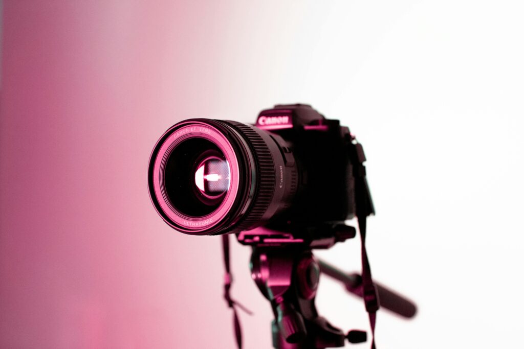 photo of a photo camera